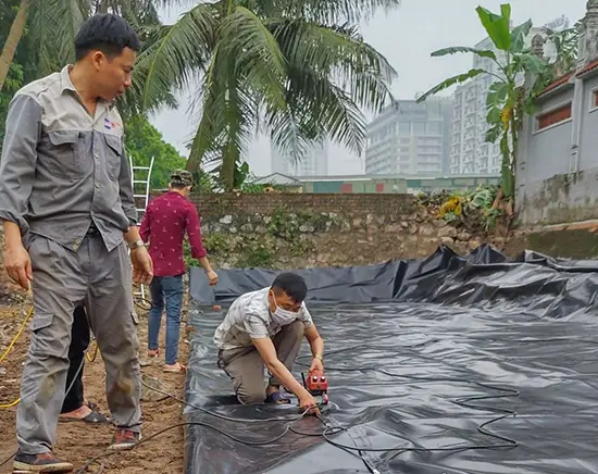 Báo giá hàn màng chống thấm HDPE